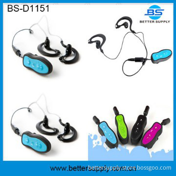 Sport MP3 player swimming sport MP3 player-2014 Hot Sale !!